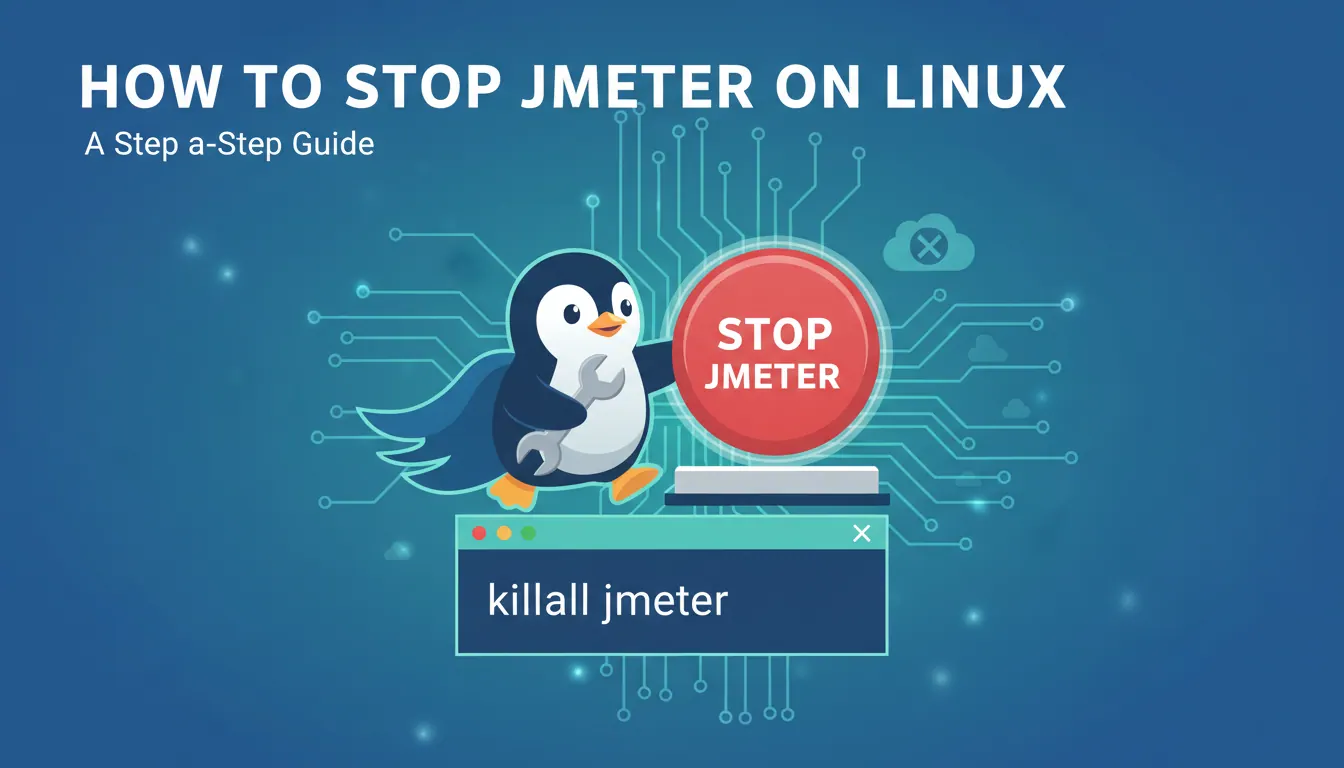 linux上如何停止jmeter