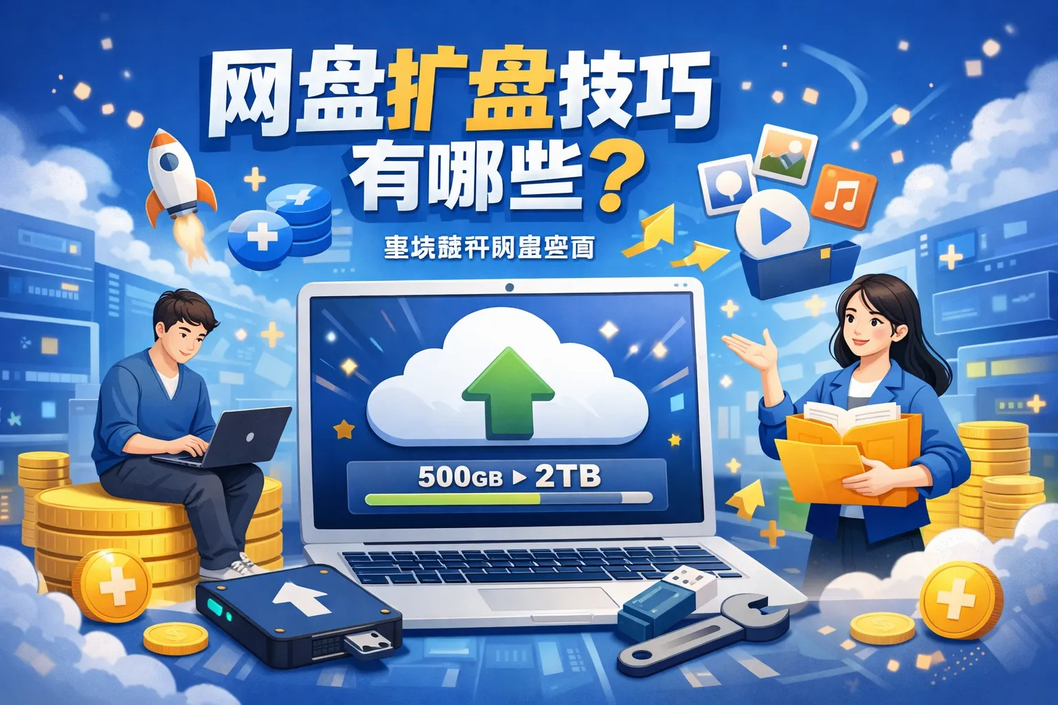 网盘扩盘技巧有哪些