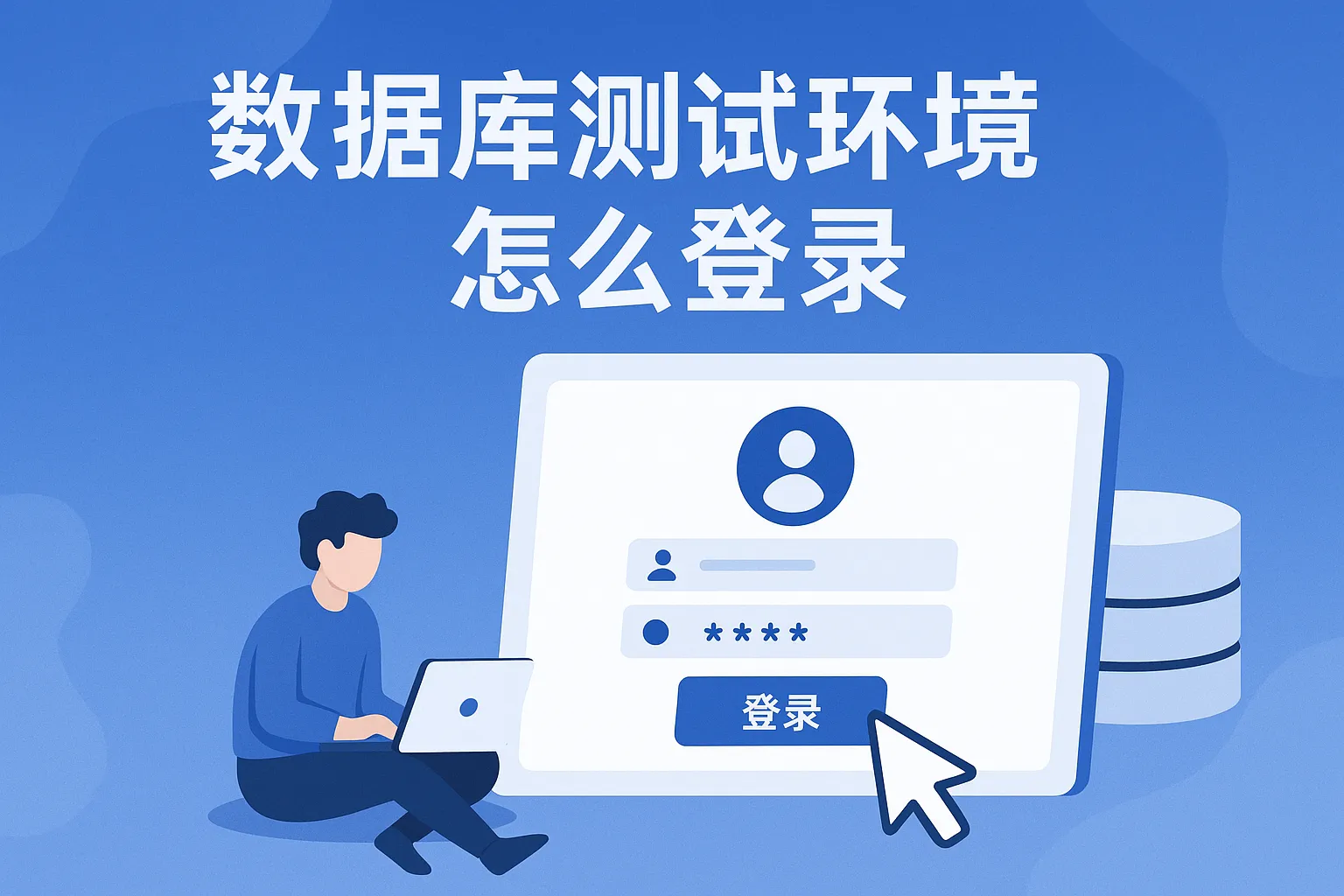 数据库测试环境怎么登录