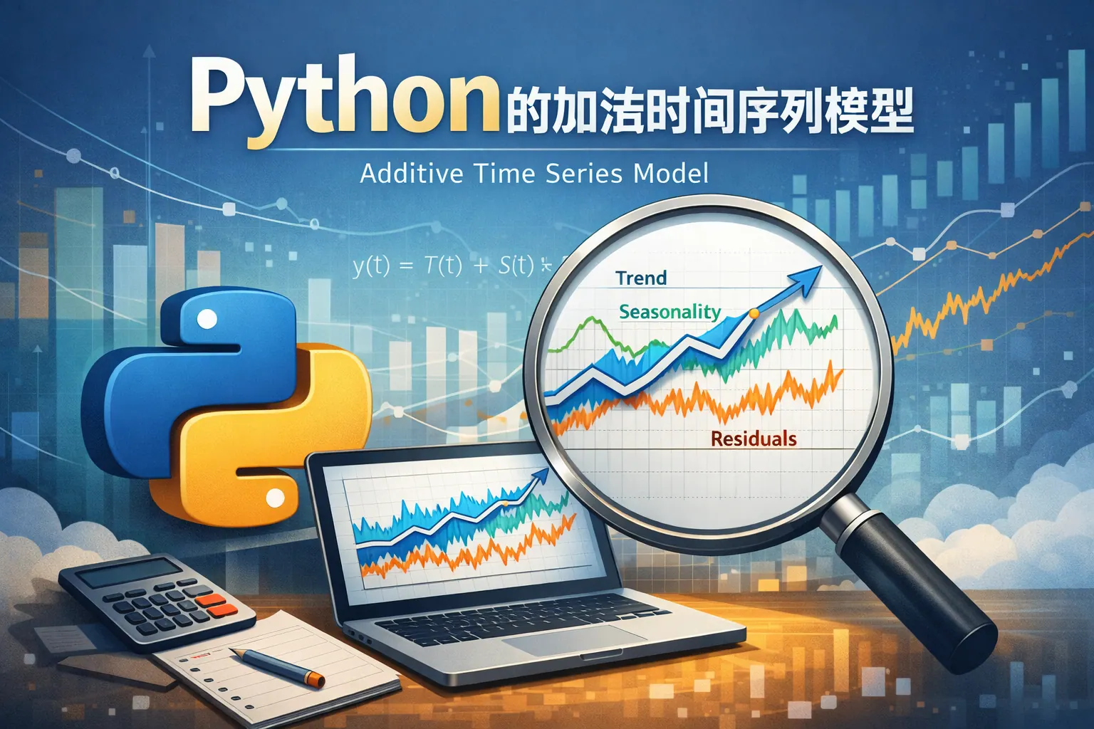 python的加法时间序列模型