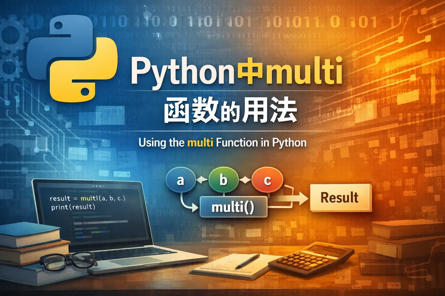 python中multi函数的用法