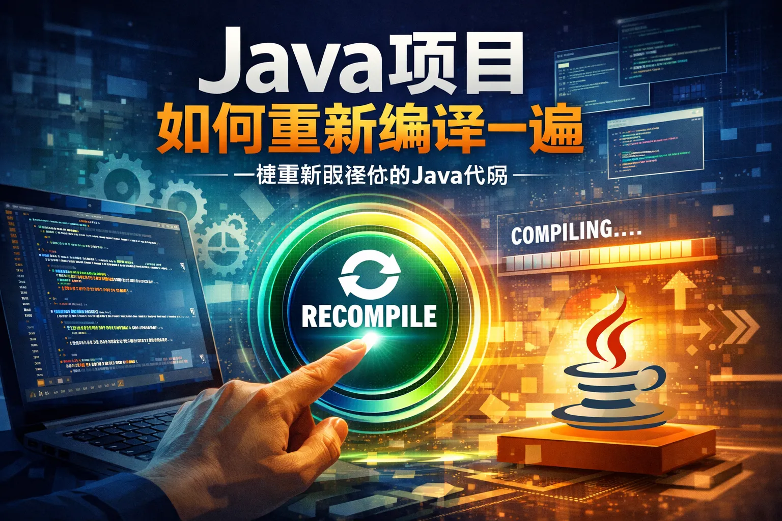 java项目如何重新编译一遍