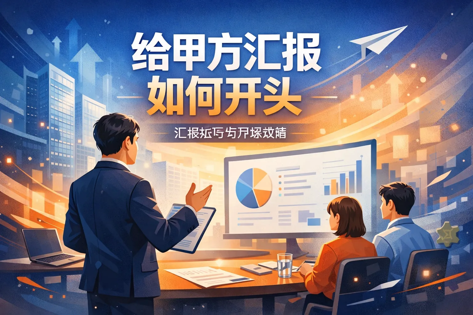 给甲方汇报如何开头