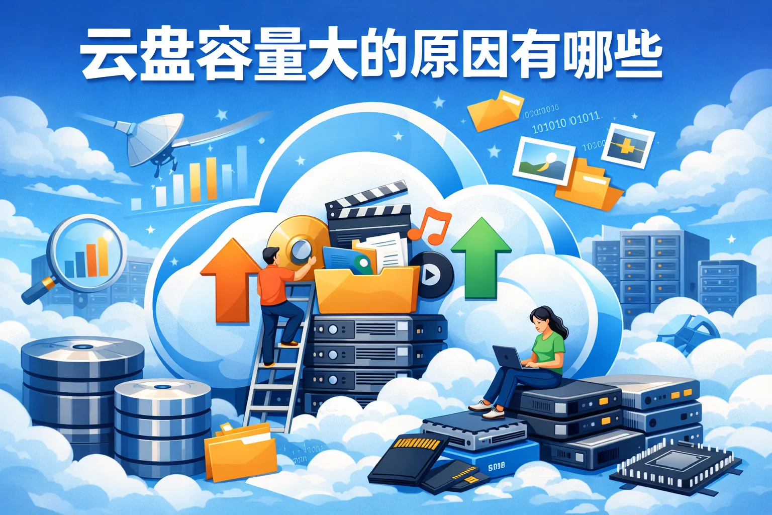 云盘容量大的原因有哪些