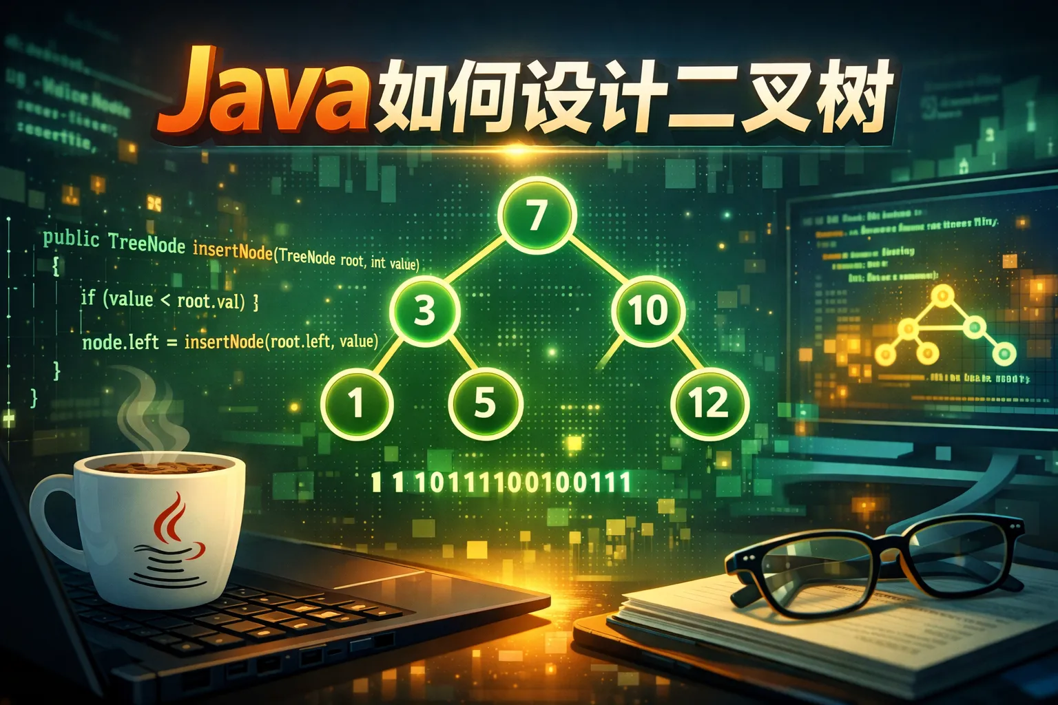 java如何设计二叉树