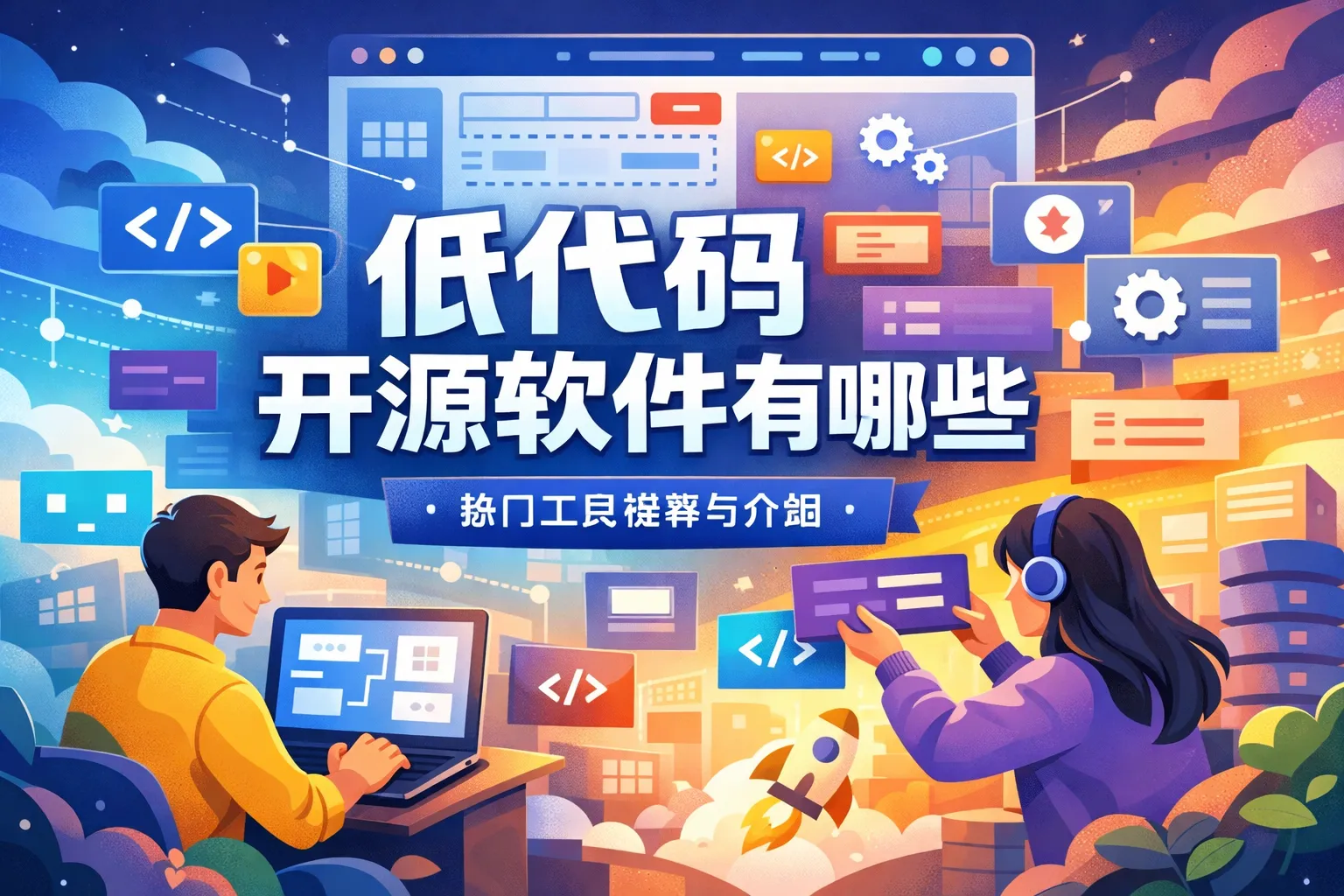 低代码开源软件有哪些