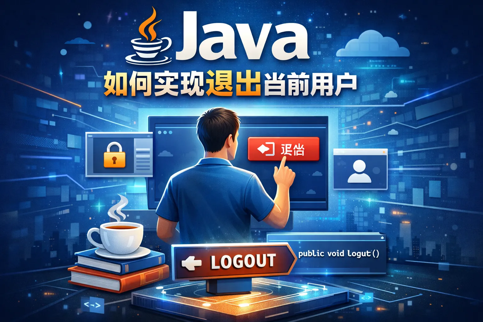 java如何实现退出当前用户