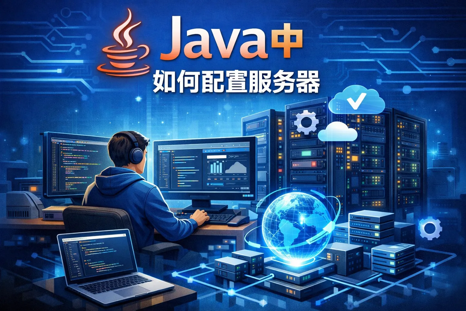 java中 如何配置服务器