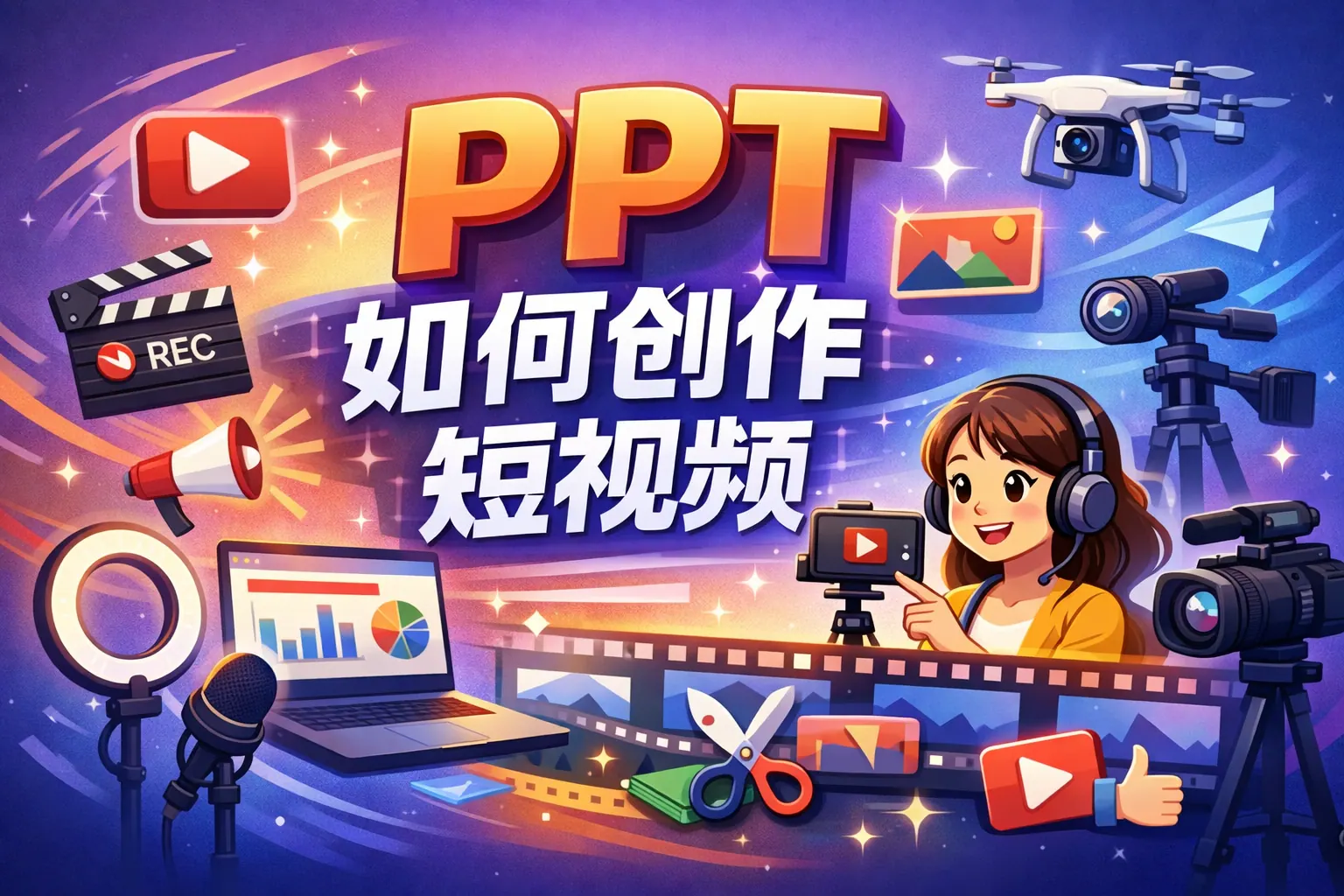 ppt如何创作短视频