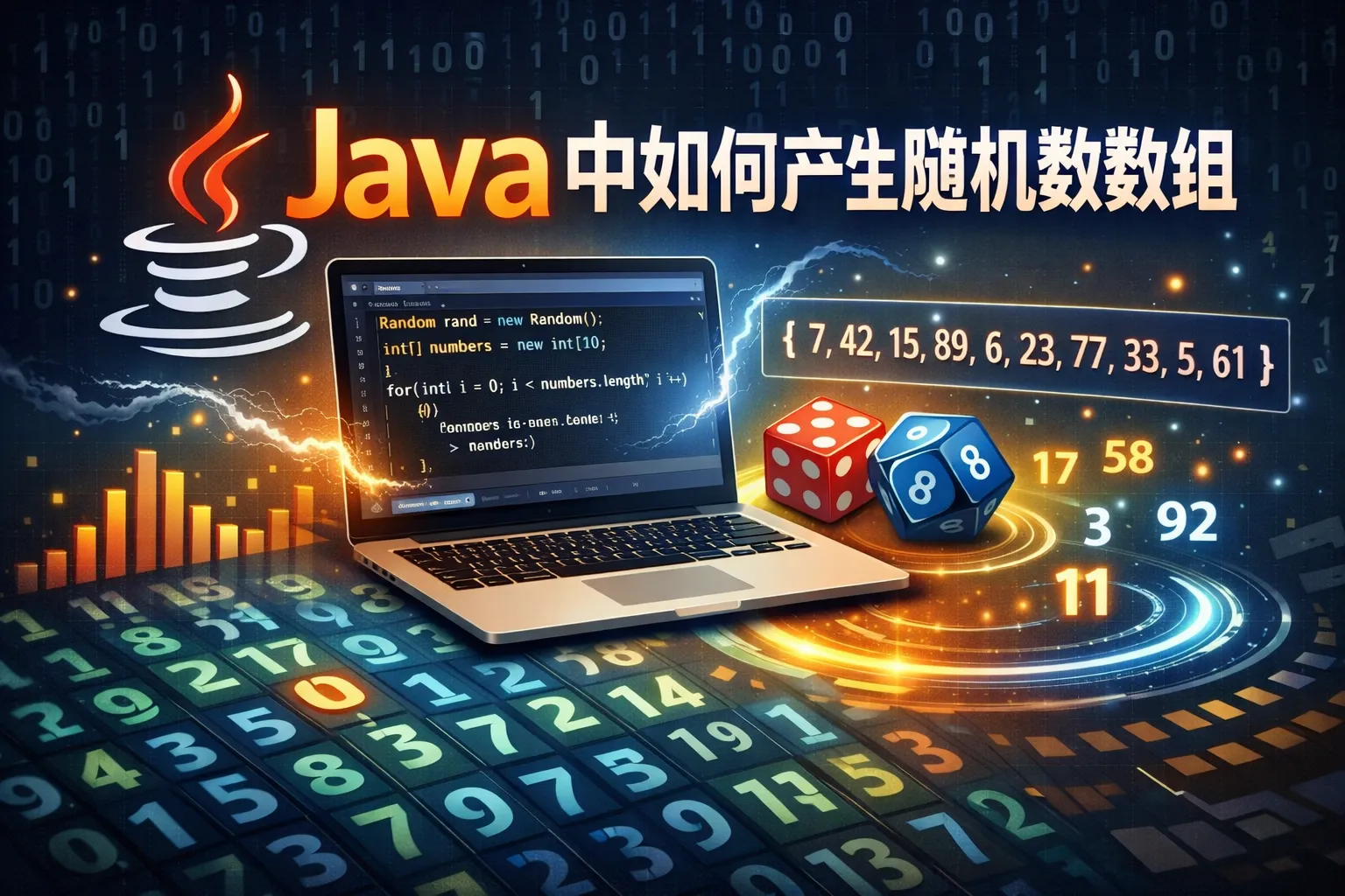 java中如何产生随机数数组