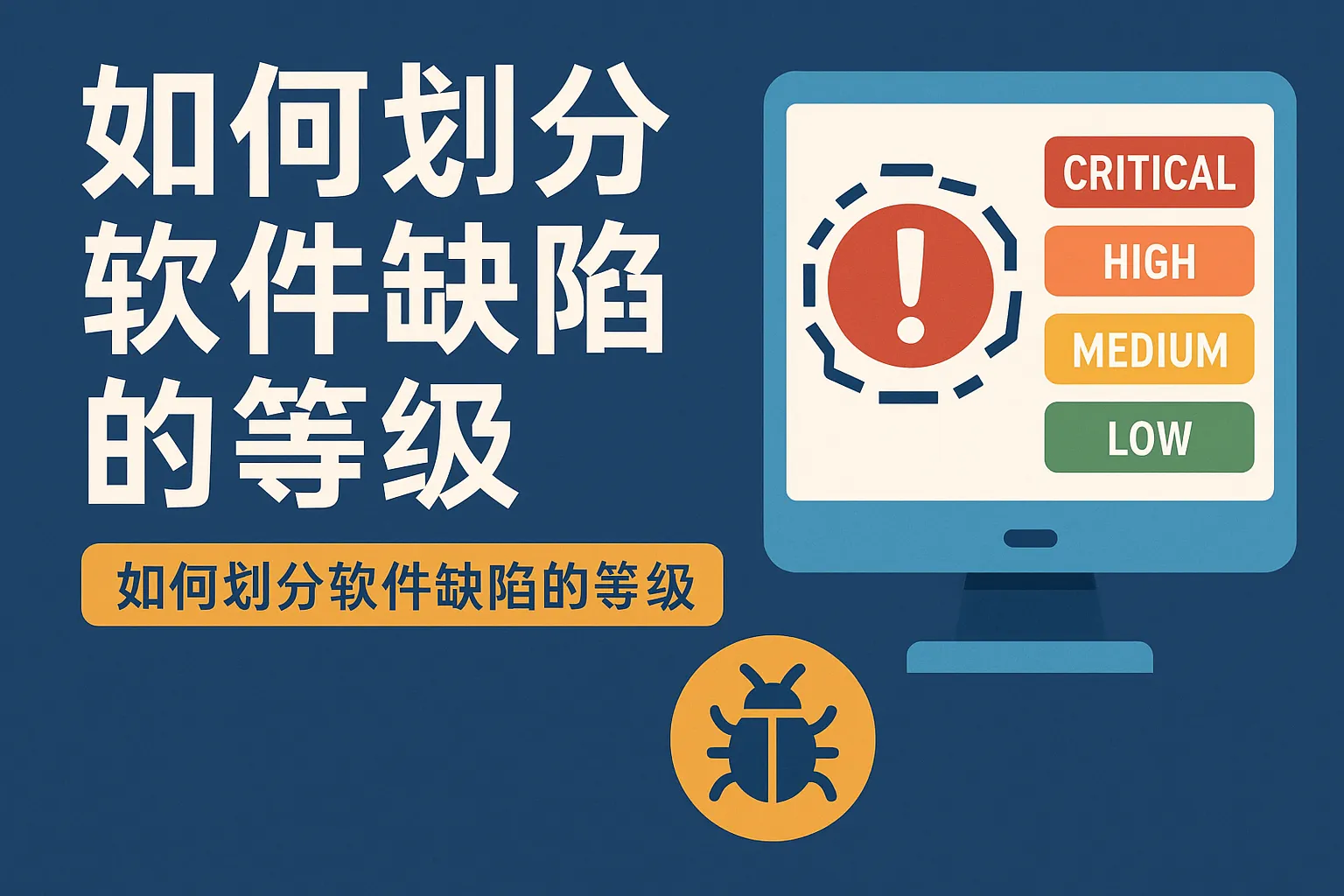 如何划分软件缺陷的等级