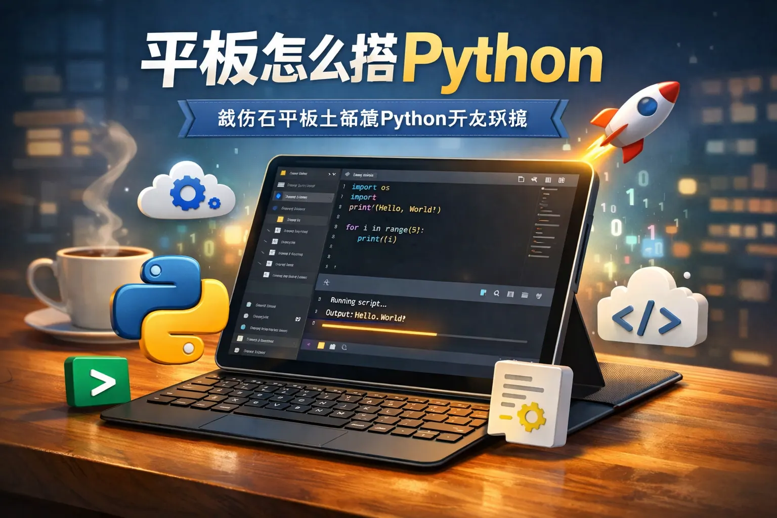 平板怎么搭建python
