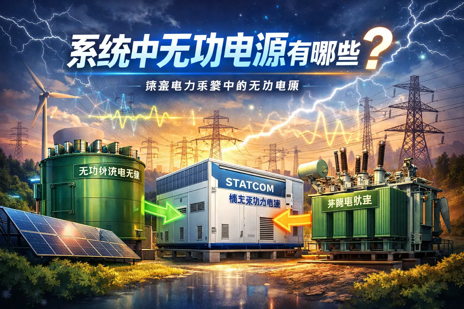 系统中无功电源有哪些