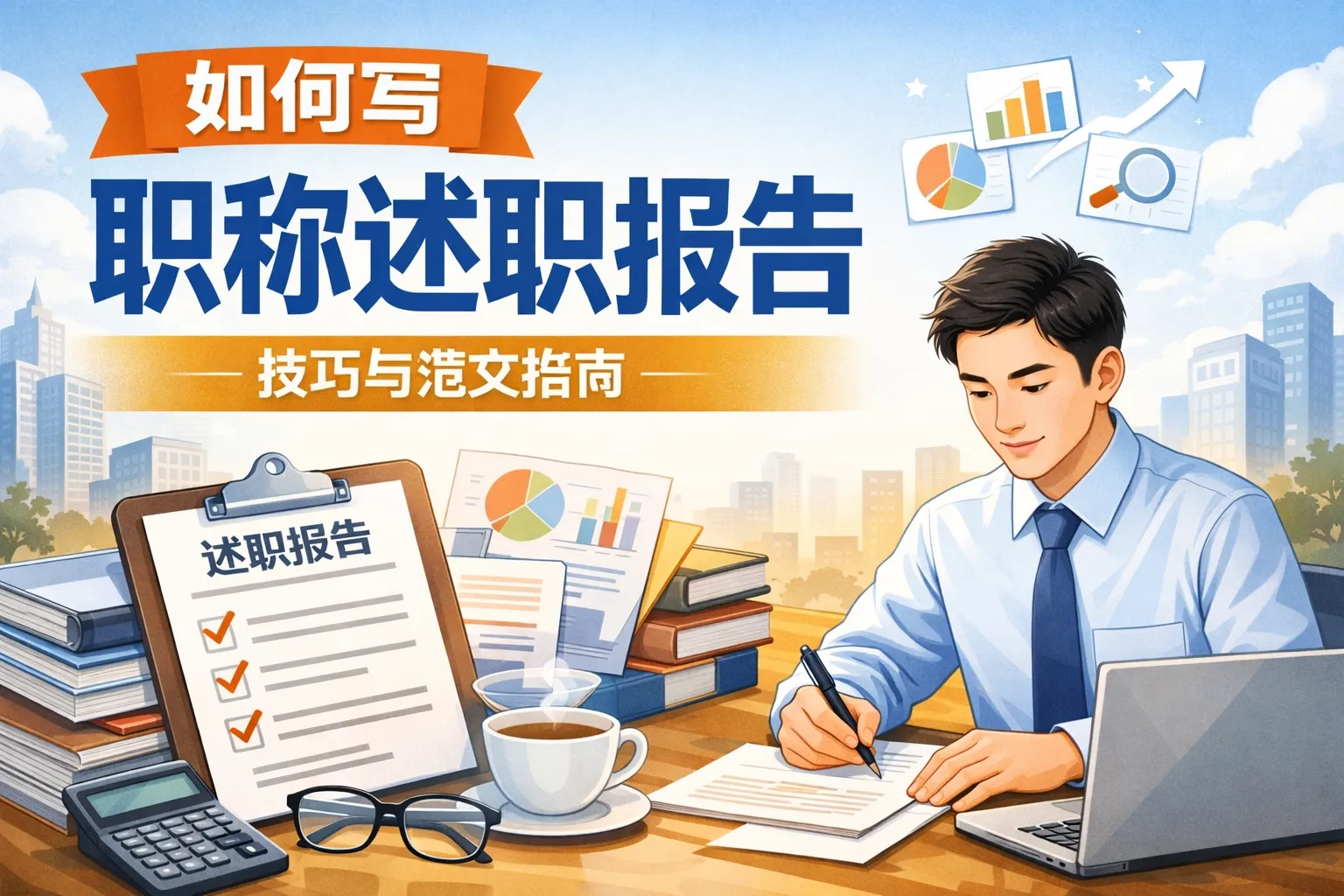 如何写职称述职报告