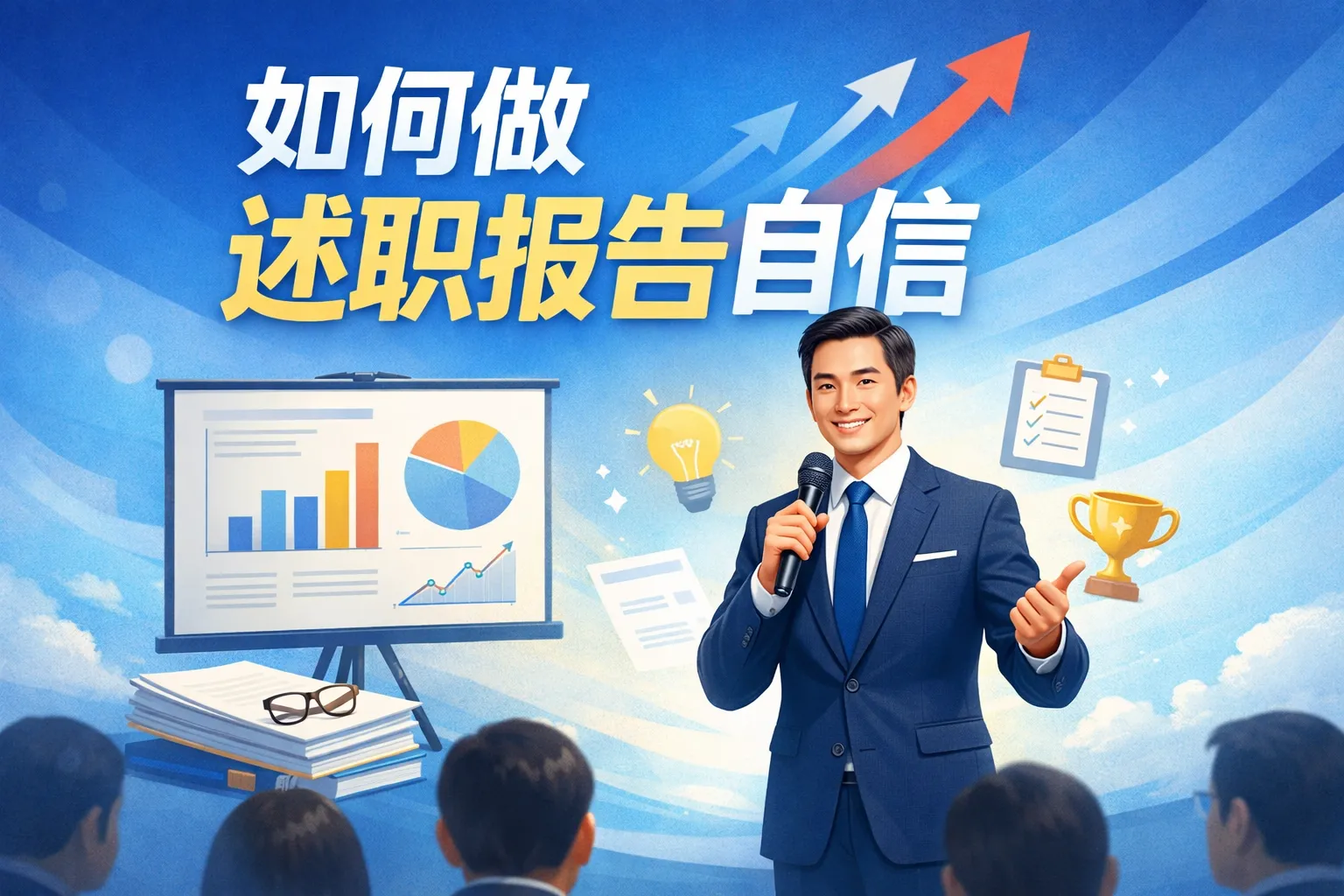 如何做述职报告自信