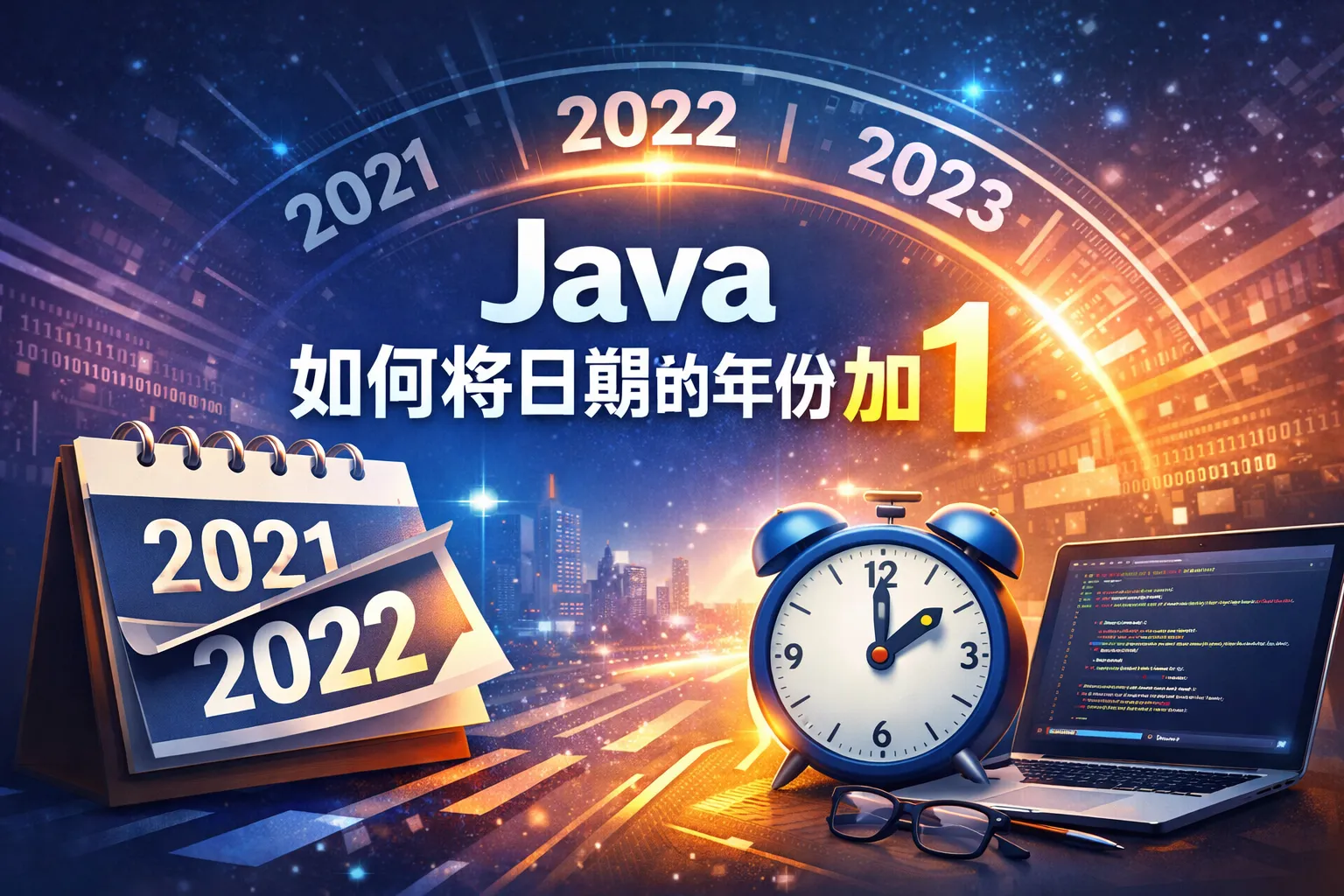 java如何将日期的年份加