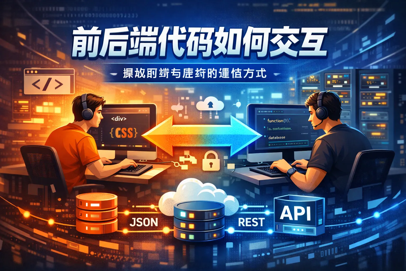 前后端代码如何交互