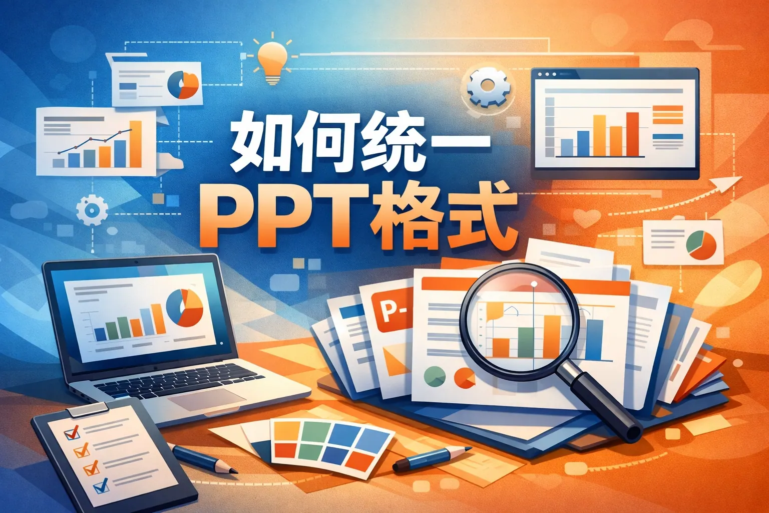 如何统一ppt格式