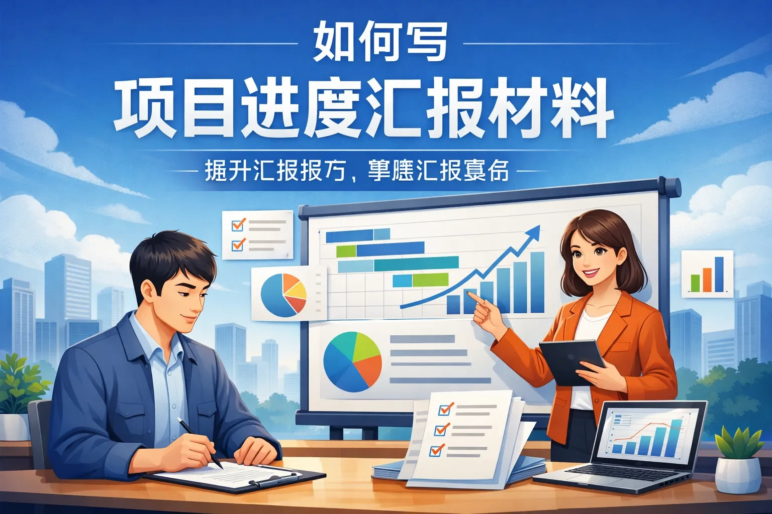 如何写项目进度汇报材料