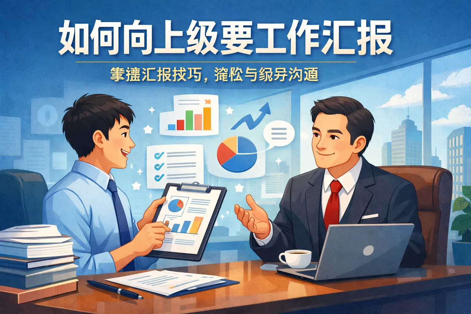 如何向上级要工作汇报