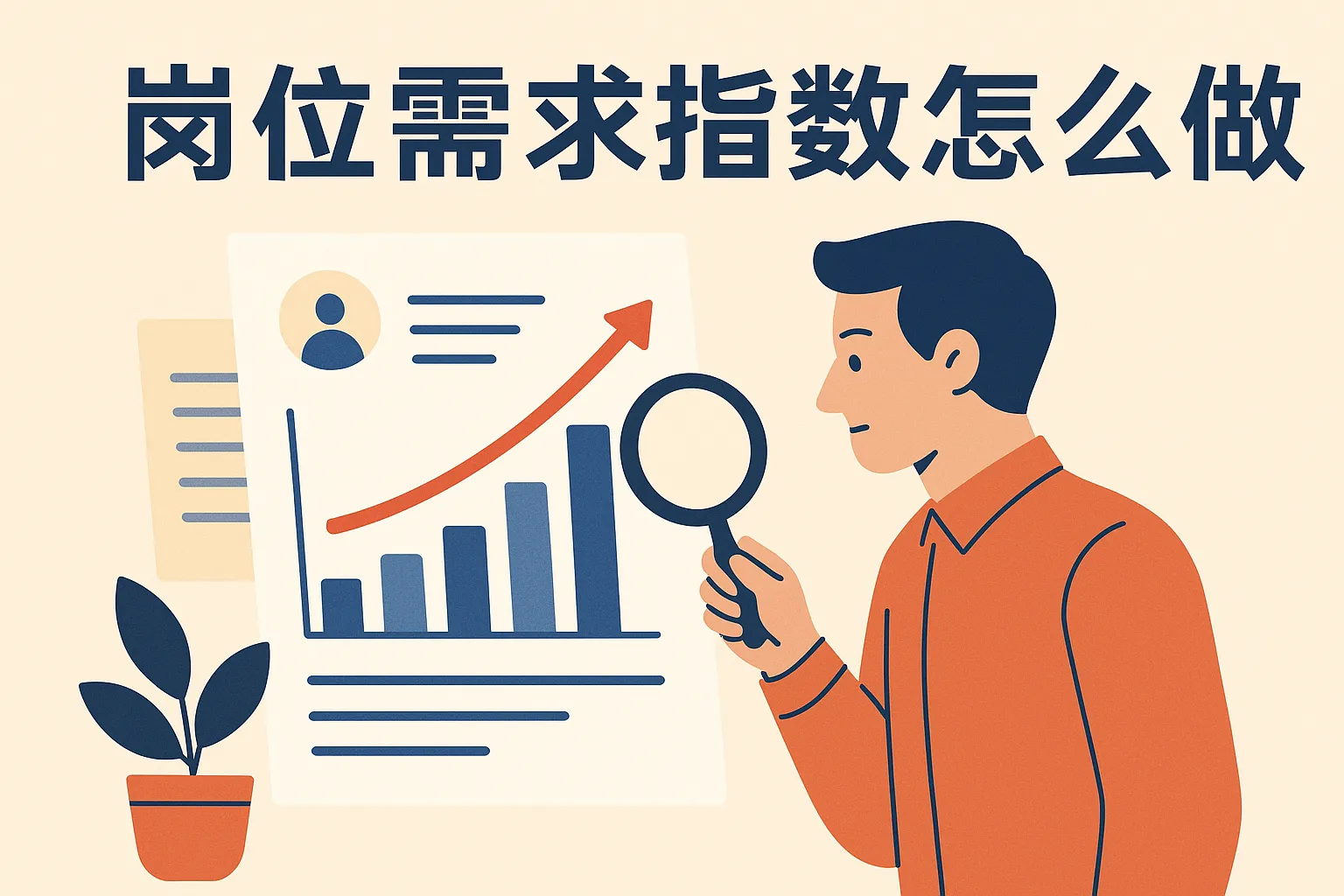 岗位需求指数怎么做