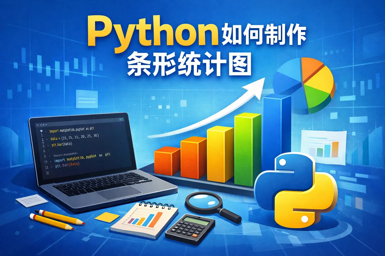 python如何制作条形统计图