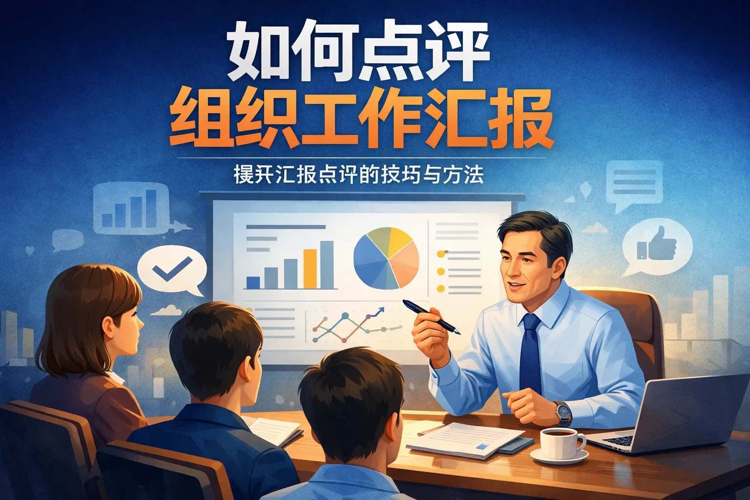 如何点评组织工作汇报