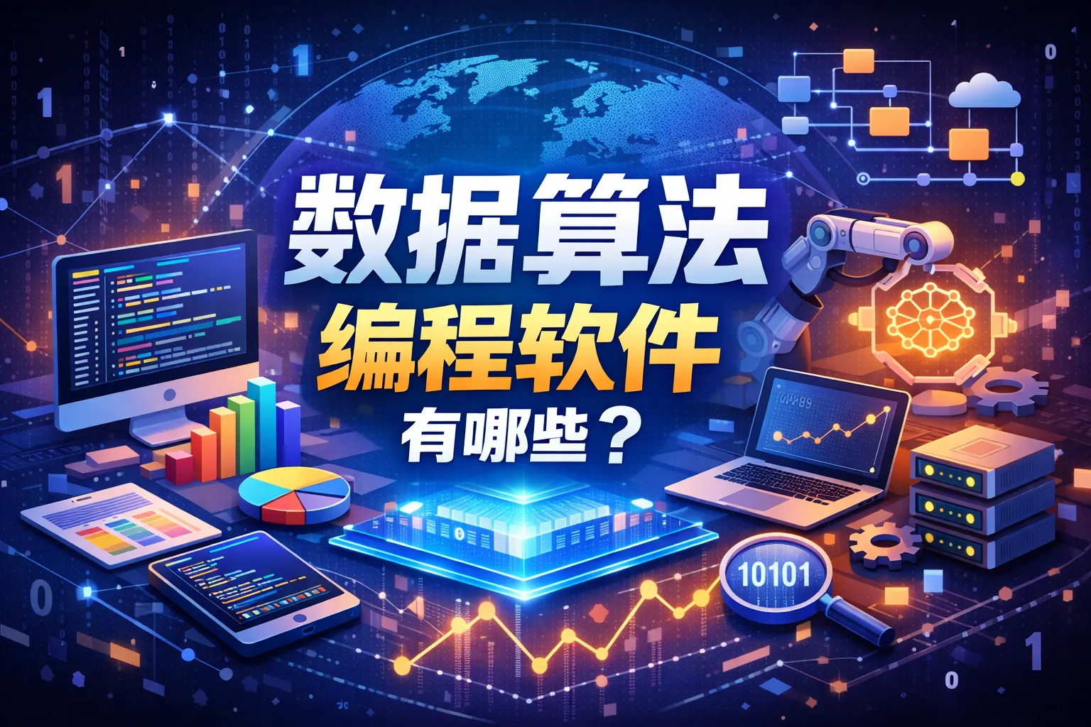 数据算法编程软件有哪些