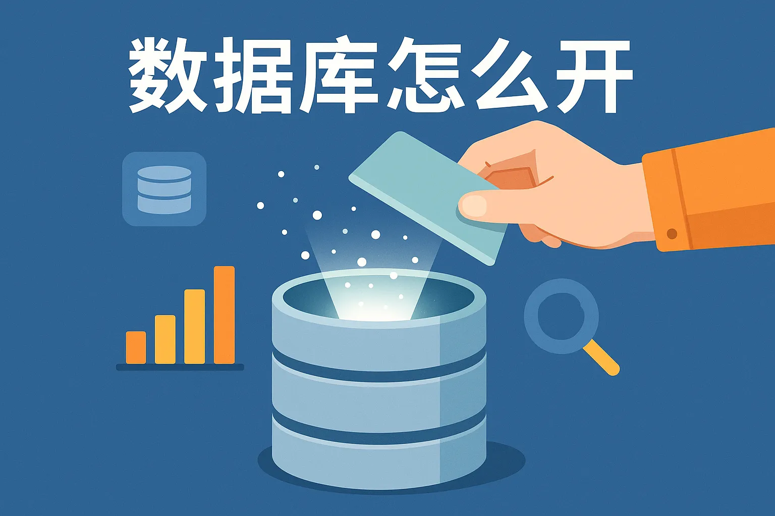 数据库怎么开