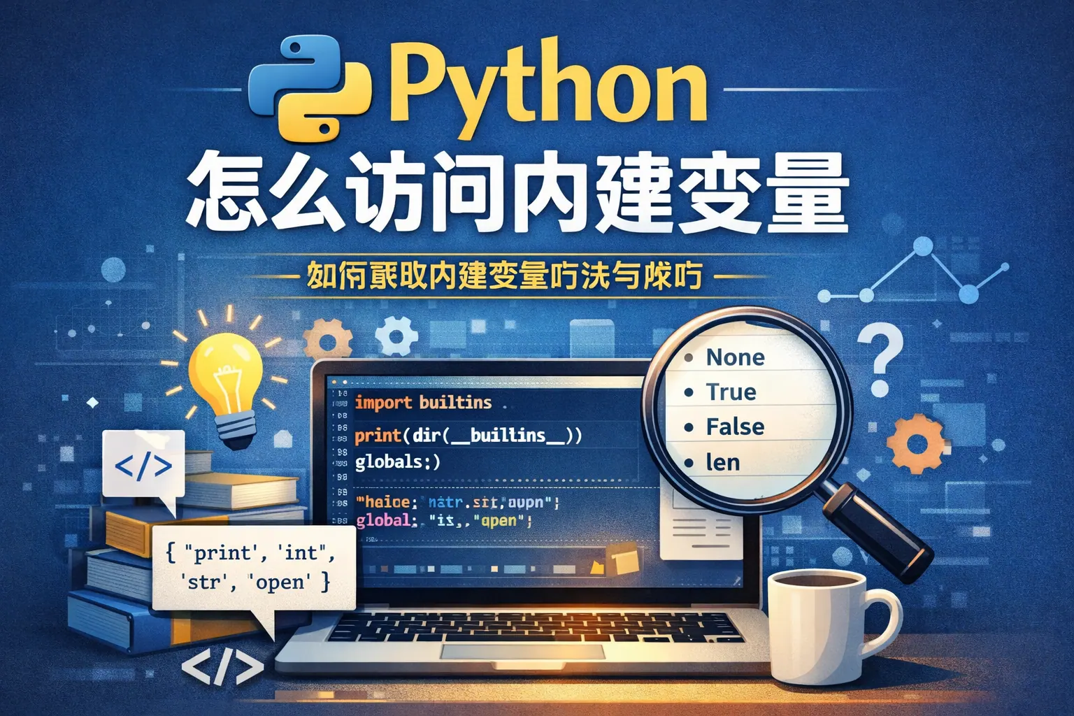 python怎么访问内建变量