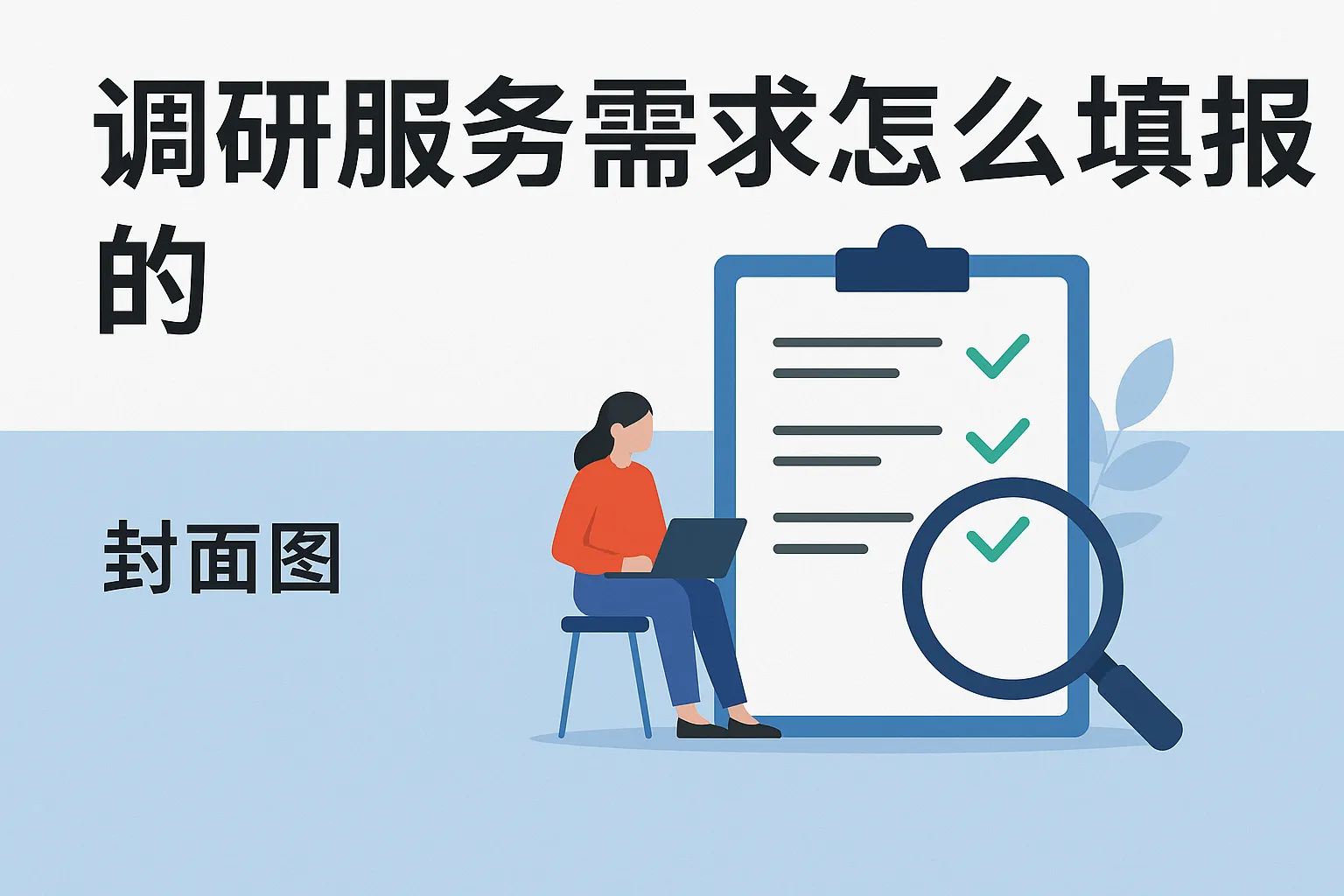 调研服务需求怎么填报的
