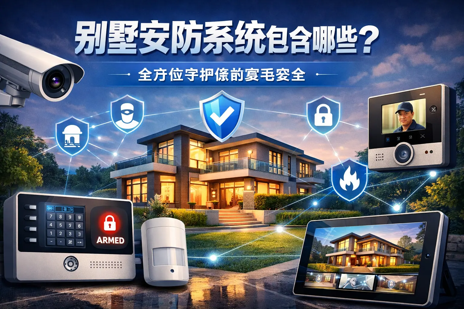 别墅安防系统包含哪些
