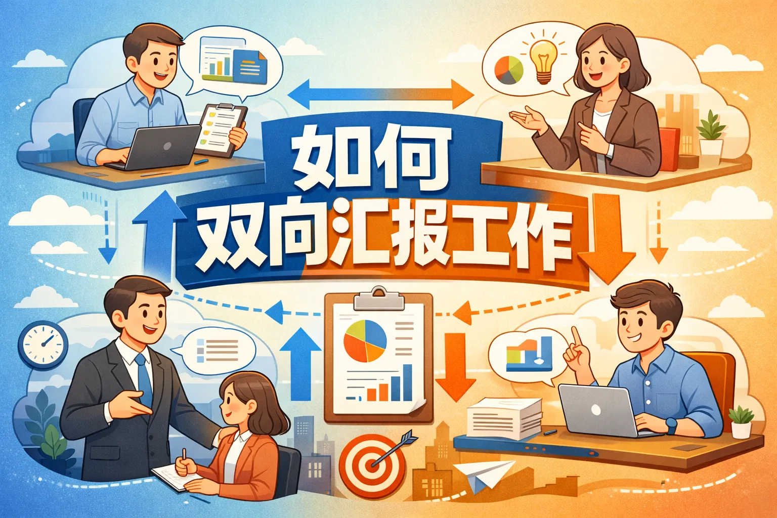 如何双向汇报工作