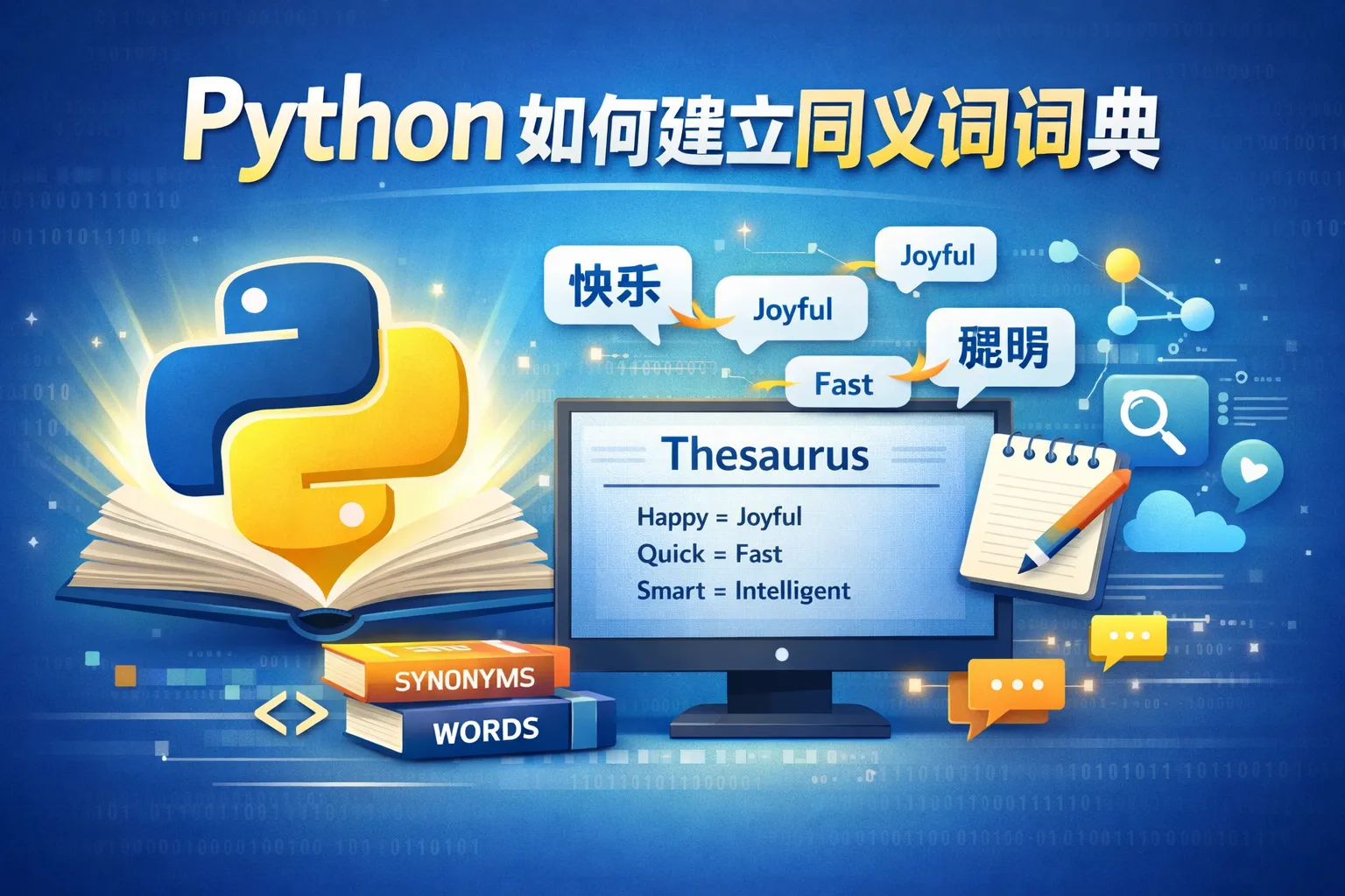 python如何建立同义词词典