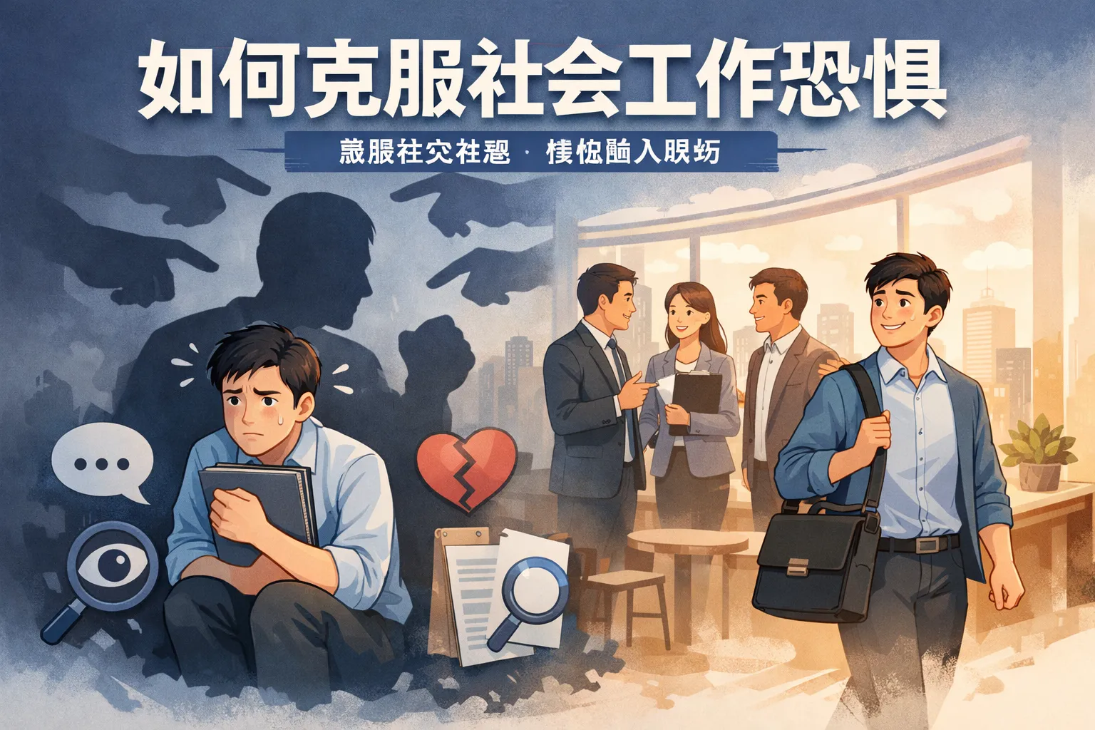 如何克服社会工作恐惧