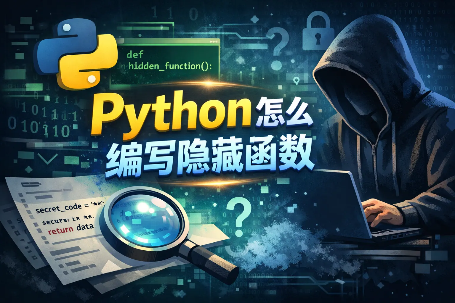 python怎么编写隐藏函数