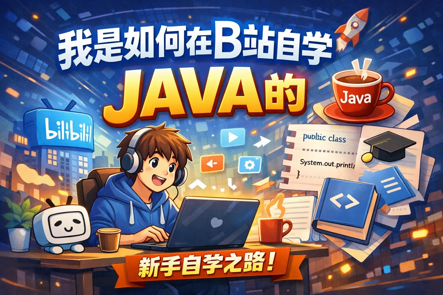 我是如何在b站自学java的