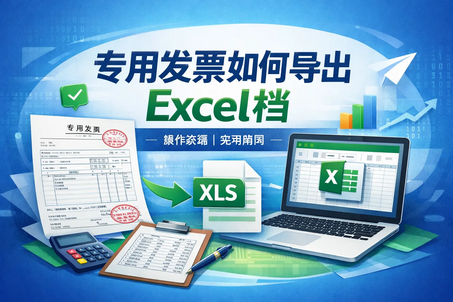 专用发票如何导出excel档