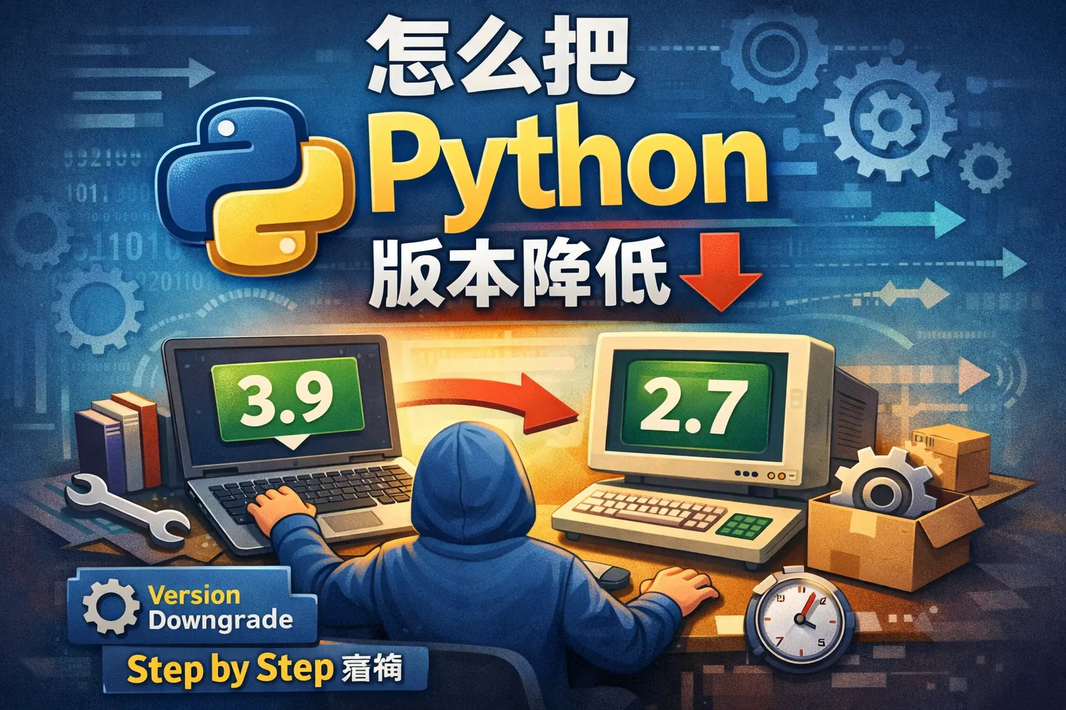 怎么把python版本降低