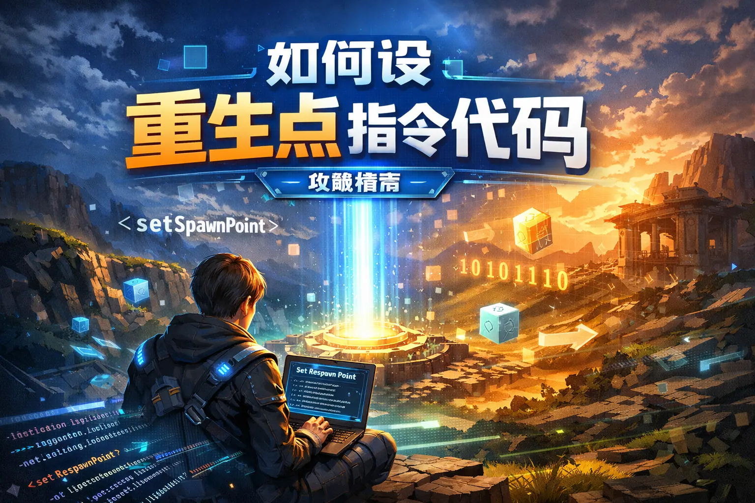 如何设重生点指令代码