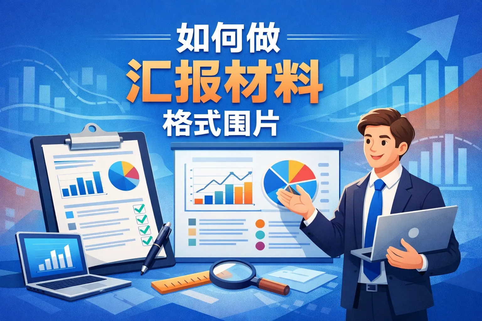 如何做汇报材料格式图片