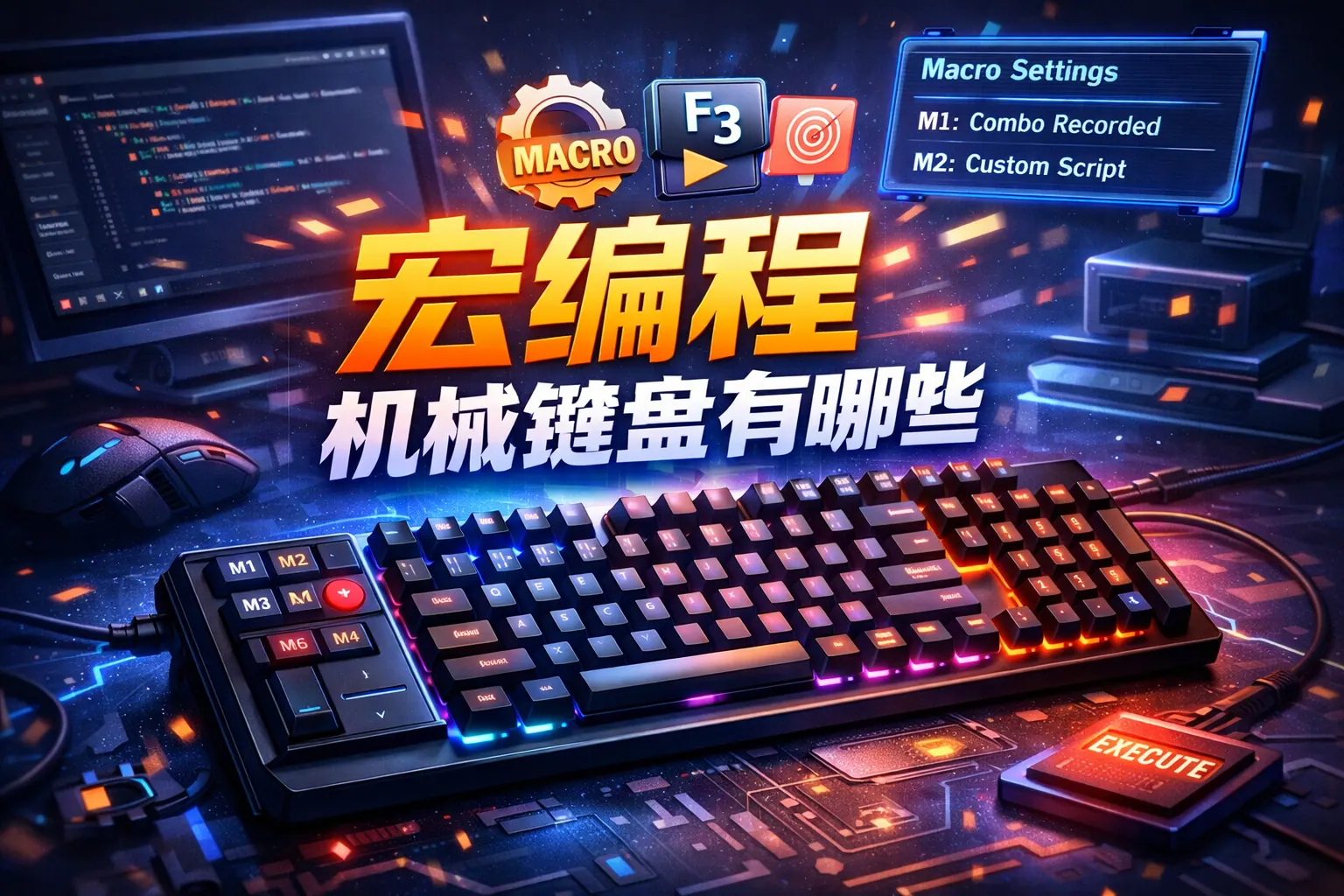 宏编程机械键盘有哪些