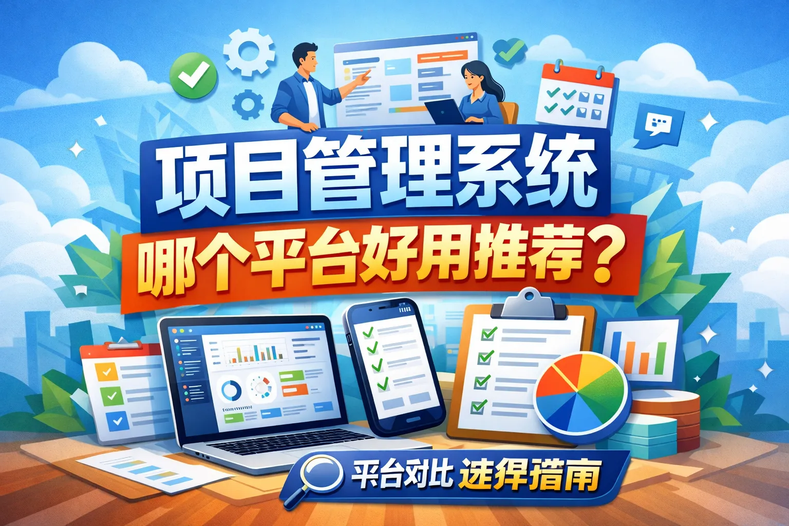 项目管理系统哪个平台好用推荐词