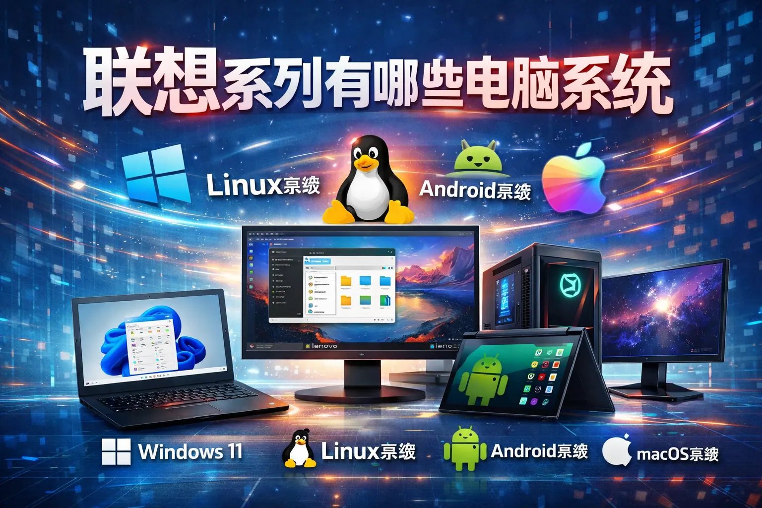 联想系列有哪些电脑系统