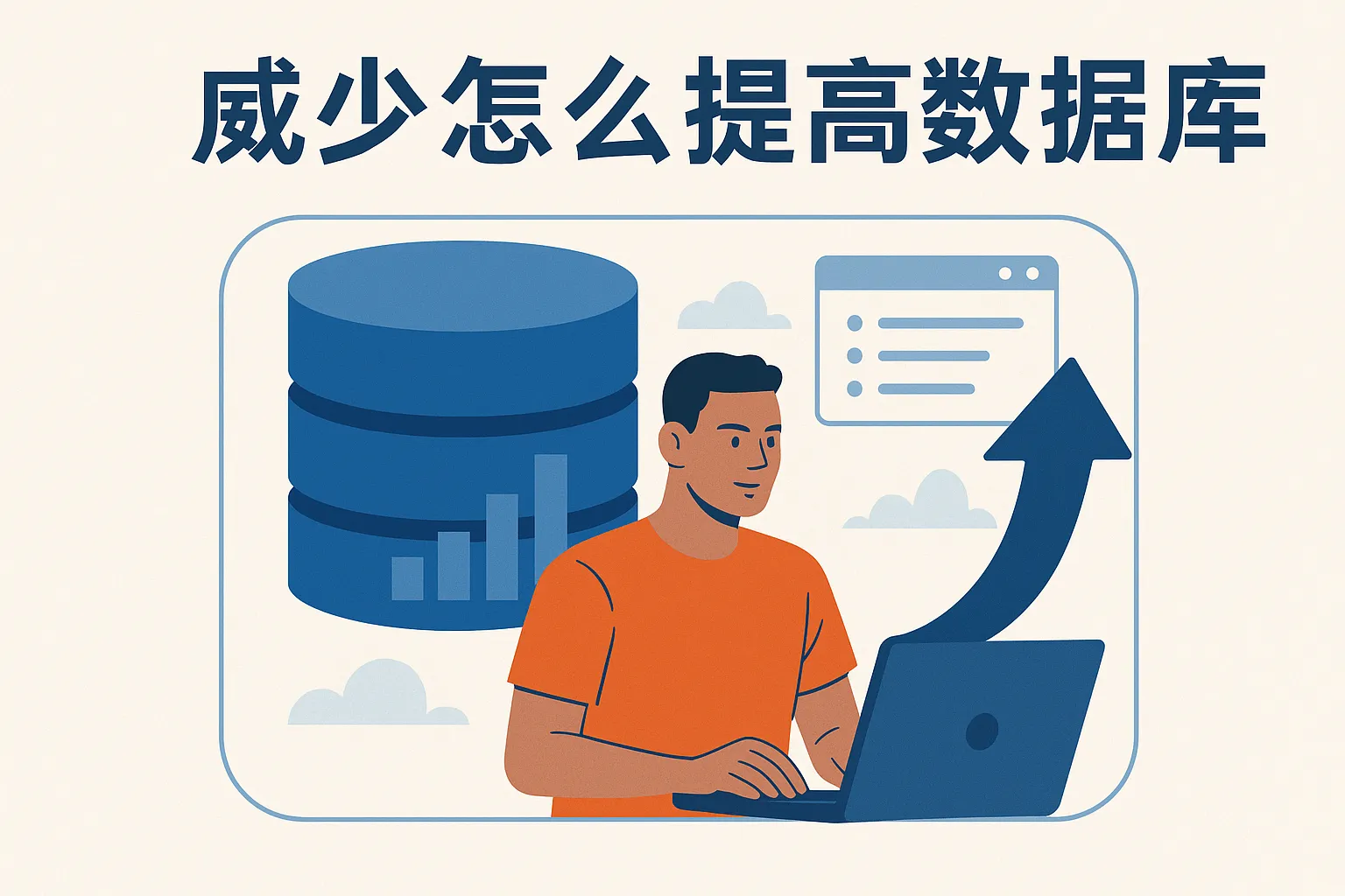 威少怎么提高数据库