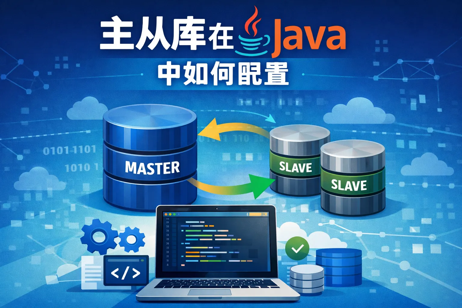 主从库在java中如何配置