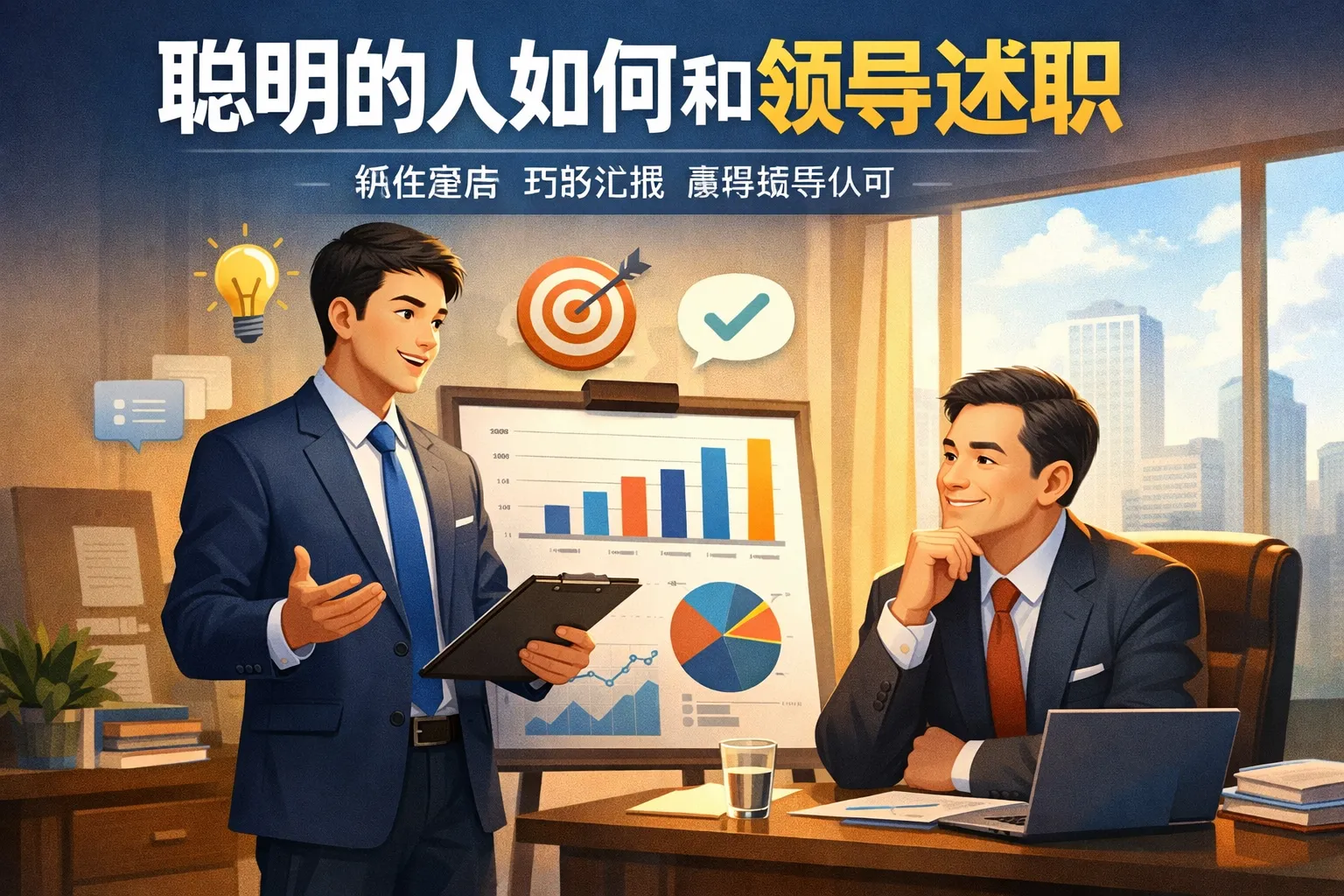 聪明的人如何和领导述职