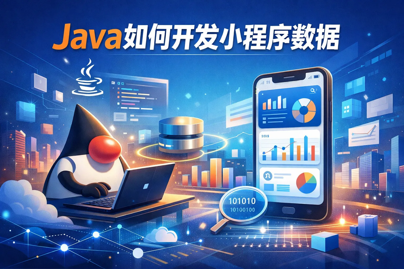 java如何开发小程序数据