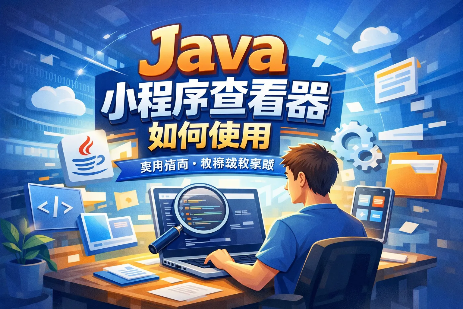 java小程序查看器如何使用