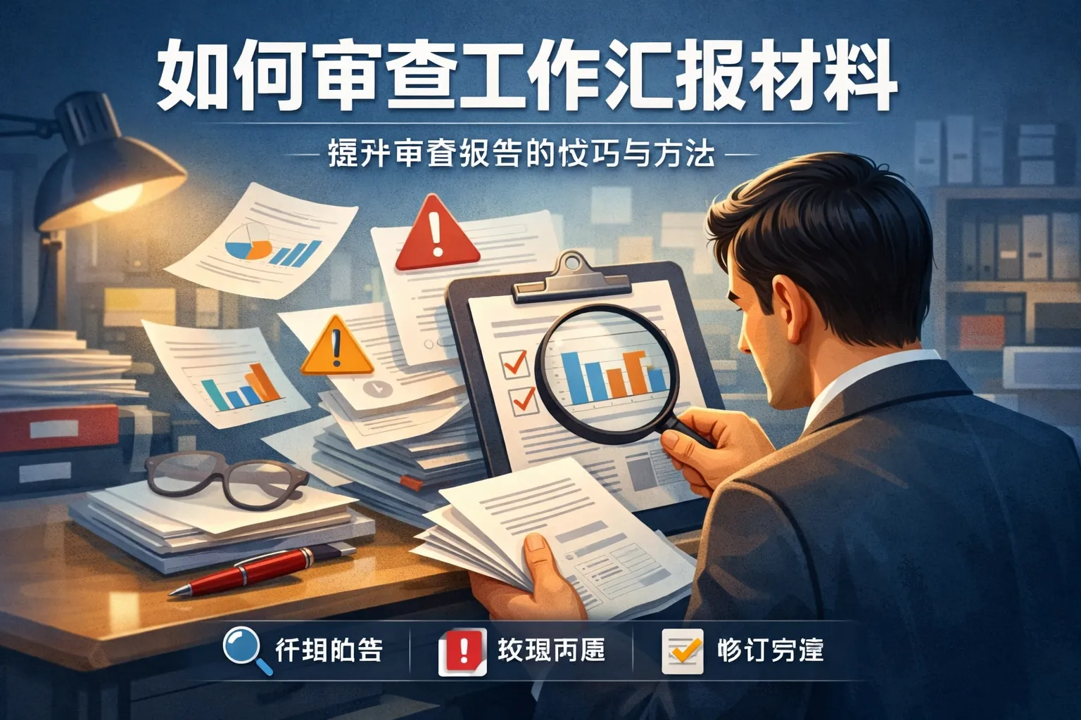 如何审查工作汇报材料